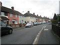 Approaching the junction of  Hilsea Crescent and the southern end of  Horsea Road