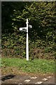 Signpost nr Sowdens Bridge