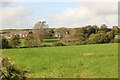 Tregarrick farm across the fields