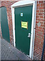 Ringwood : Star Lane, Green Door & Sign