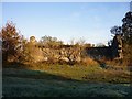 Saughs Farm (ruin) near Stepps Bypass