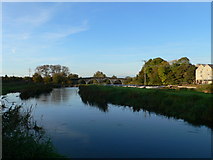 S5549 : The river Nore at Bennettsbridge by Eirian Evans