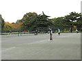 TQ3876 : Greenwich Park: tennis courts by Stephen Craven