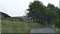 Cattle grid and Footpath Dowmans farm.