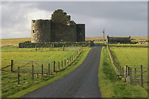 HP6201 : Muness Castle from the east by Mike Pennington
