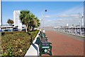 Seating along The Esplanade