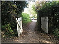 Gate leading to the up platform at Witley Station