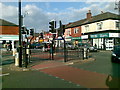 Traffic islands, in Houldsworth Square