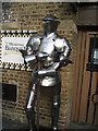 Sculpture of Medieval Soldier