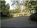 Bend in the footpath from Brook Road to Culmer