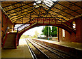 Filey Station Footbridge and Platform