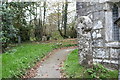 Ancient cross in Warleggan churchyard