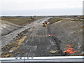 Road construction near Stangound
