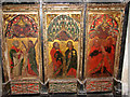 All Saints church - rood screen panels