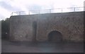 Retaining wall at the Tiverton terminus of the Grand Western Canal