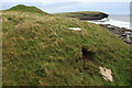 ND3388 : Rabbit Burrow and Broch on shore of South Walls by Calum McRoberts
