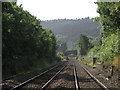 NY6565 : Railway tracks north of Greenhead by Mike Quinn