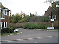 Looking from Airlie Road into St Cross Mews