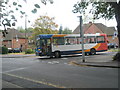 Bus turning out of Cromwell Road into Airlie Road