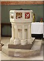 St Matthew, Sinclair Road, London W14 - Font