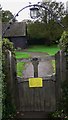 Church gate at Dockenfield