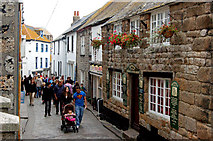 SW5140 : Visitors strolling in Fore Street, St Ives by Andy F