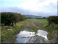 Field entrance east of the B4632