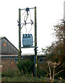 Transformer beside industrial units, Harbury