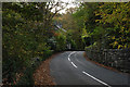 SH5926 : The Cwm Bychan road near Gwynfryn by Nigel Brown