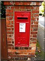 George V wall mounted postbox, Pit Farm Road