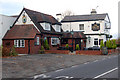 The Bull looking north from the B4453, Weston under Wetherley