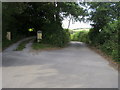 Lane to Coombe Farm