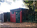 Electricity substation behind Riefield Road