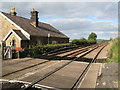 Railway tracks east of Lanehead