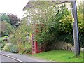 Telephone box, Leigh Upon Mendip