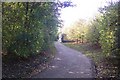 Access road to Kemsdale Cottages