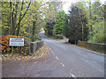 Entering Llanfair Caereinion