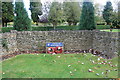 Garden  of remembrance sign