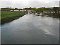 Looking north from Houghton Bridge