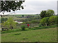 View across the valley from graveyard of Sutton church