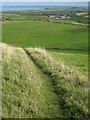 Coast path on High Cliff