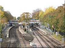 TQ2275 : Barnes station by Stephen Craven