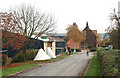 Warwickshire Exhibition Centre seen from Fosse Way entrance