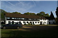 Wye College buildings, with Oast House, at Coldharbour Farm