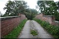 Walton Farm entrance track