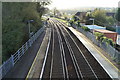 The line to Ashford through Chilham Station