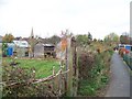 Allotments and footpath