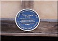 SO8963 : Plaque on Priory House, 36-38 Friar Street by P L Chadwick