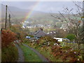 Rainbow over Dolwyddelan