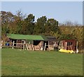 A couple of sheds near Nettlestead Green